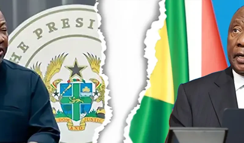A body, two names and a diplomatic brawl: Accra and Pretoria trade fire over a dead Ghanaian