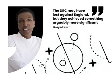 The DRC may have lost against England, but they achieved something arguably more significant