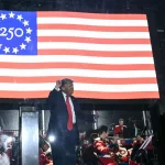 The US is turning 250 – and Trump is making it all about him