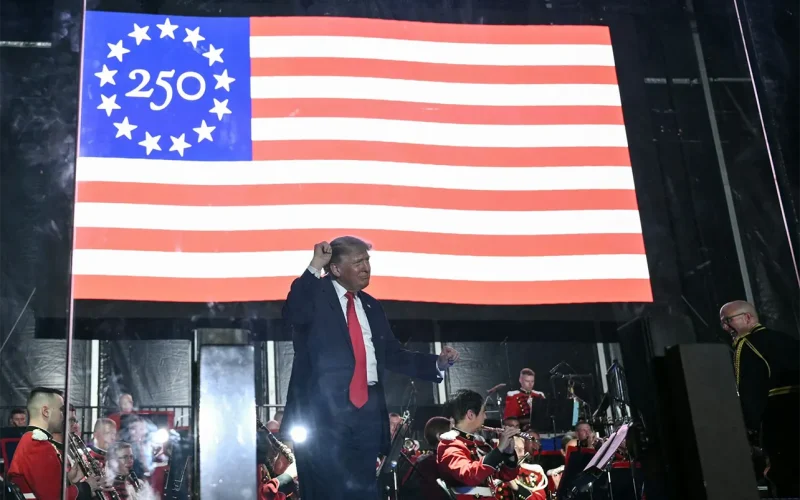 The US is turning 250 – and Trump is making it all about him