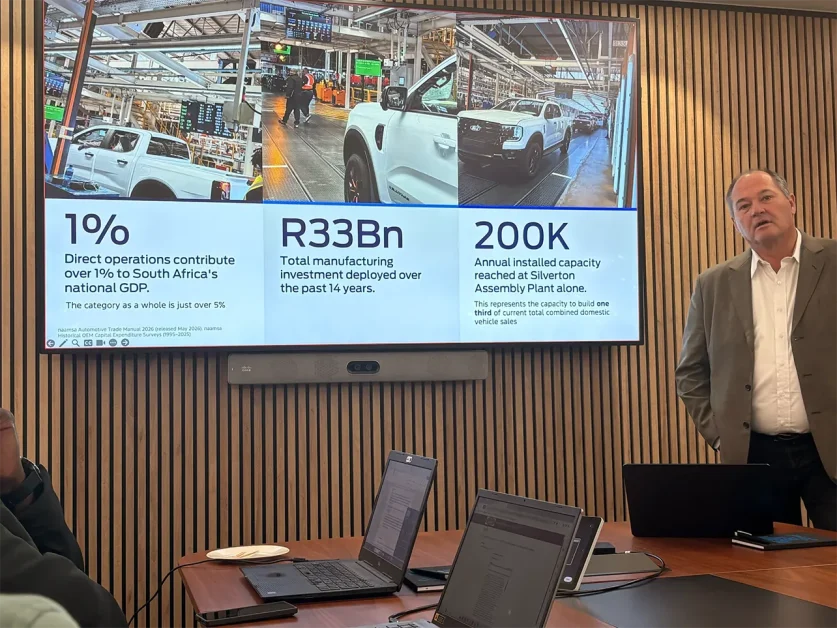 Ford SA boss sounds alarm: cheap imports, Chinese cars are hollowing out the country’s industrial base